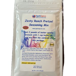 Zesty Ranch Pretzel Seasoning Mix